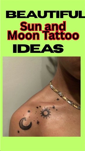 Beautiful Sun and Moon Tattoo Ideas That Symbolize Balance and Harmony