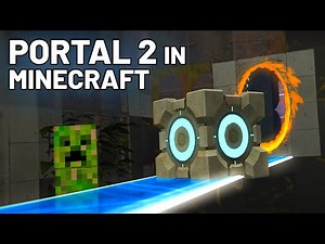 Portal: Java Edition - Early Look (Overgrown Testing Track)