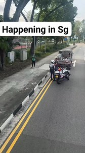 183K views · 529 reactions | Uncle is getting caught by the police traffic. Slow down your vehicle and safe drive everyone. #singapore #caught | Sheryle O. Oro | Facebook
