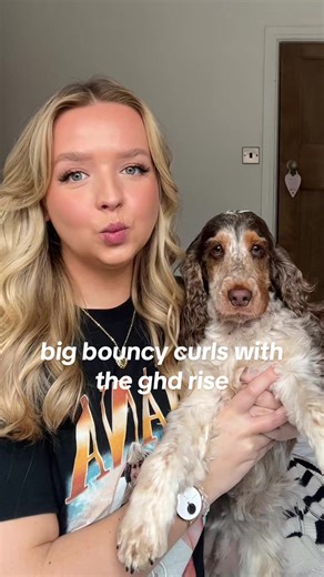 How I Achieve Big Bouncy Curls with the GHD Rise Hot Brush