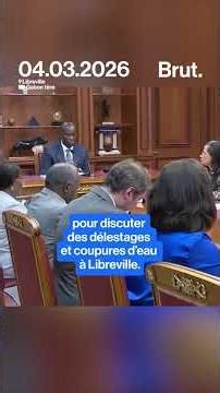 Gabon : le président Oligui Nguema critique la gestion de la Société d’énergie et d’eau du Gabon.