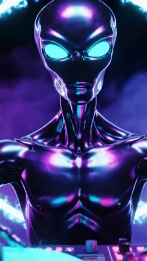 Robot DJ Green Screen | Futuristic AI VFX Free Stock Footage