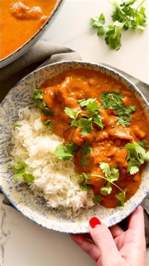 Perfect easy butter chicken curry. #butterchicken #cookingathome #curry