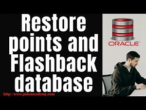 Oracle Concepts 01: Restore points and Flashback database || Normal vs Guaranteed restore points.