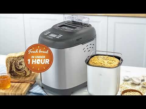 ExpressBake™ Bread Maker | Fresh bread in under 1 Hour | BMM4000SS