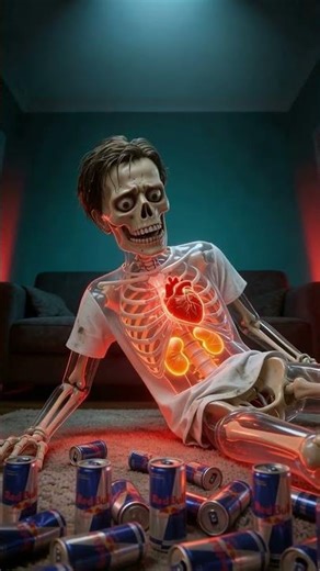 THIS is what happens to your body after drinking 40 Red Bulls