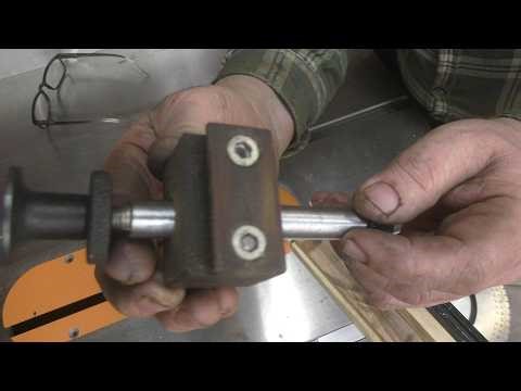 Segment attachment. Milling textolite on a FABTEC BF 20 Vario metal milling machine.