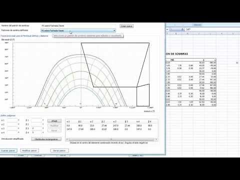 Curso de certificación energética CE3X (1 de 3) Patrones de sombras procedimiento general