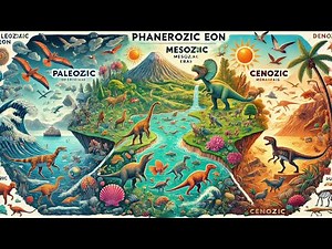 The 500 Million Year History of Earth (Phanerozoic Eon)