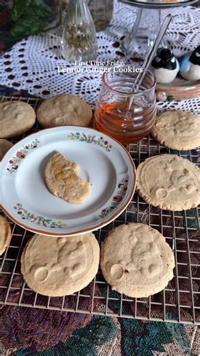 Lemon ginger cookie recipe