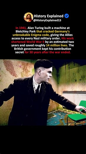 The Man Who Saved 14 Million Lives by Breaking Enigma