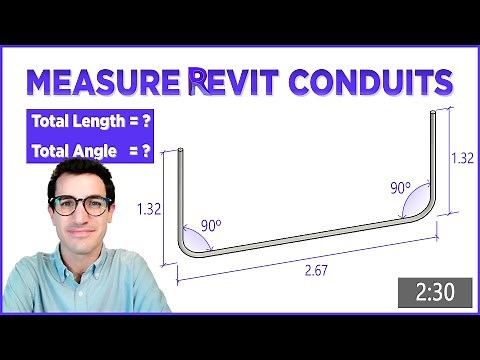Measure Electrical Conduit Runs | Revit Buttons ✅