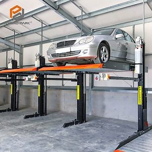 [Hot Item] Double Stacker Auto Hydraulic Parking System Two Level Vertical Parking Car Elevator