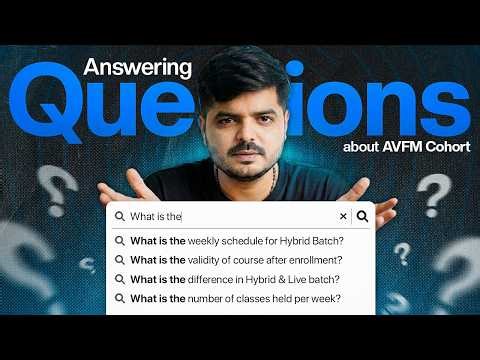 Answering Your Most Asked Questions | Financial Modelling & Valuation Cohort | The Valuation School