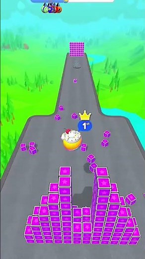 🍨 Funny Ice Cream Balls vs Going Balls 😂 #shorts #gaming