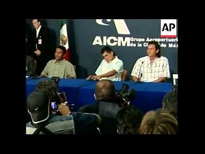 3 fishermen lost at sea for 9 months arrive in Mexico, presser