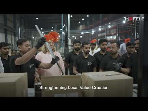 Häfele starts Manufacturing in India | A new chapter