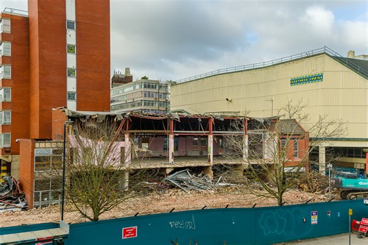 Andy Crouch | Anglia Square, 17/2/26 #angliasquare #norwich #citycouncil #aviva #dsm #norfolk #demolition #development #documentary #photography... | Instagram