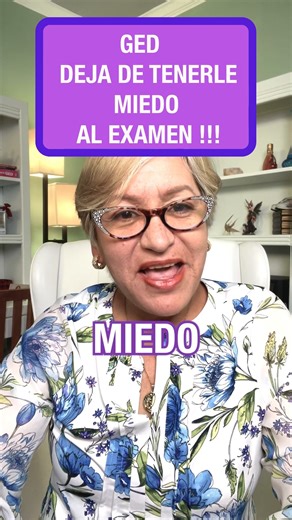 😰📚 ¡Deja de tenerle miedo al examen GED! 📚😰 Tener miedo al examen es normal. Lo que no es normal es dejar que ese miedo mande en tu vida. No le temes al GED, le temes a reprobar, a “verte tonto”, a que otros digan “te lo dije”. En GED Español USA te preparo paso a paso en español con: ✅ Simulacros parecidos al examen real ✅ Práctica constante hasta que las preguntas te suenen familiares ✅ Tutoría personalizada para que no llegues solo al examen Reprobar duele un ratito. No intentarlo nunca d