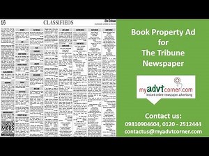The Tribune Property Classified Ads
