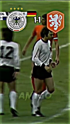 Germany vs Netherlands 1974 World Cup Final🤩🔥