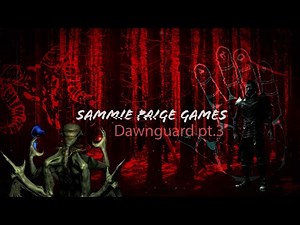 Dawnguard pt 3 meeting Lord Harkon Serana's father and becoming a vampire myself #skyrimgameplay