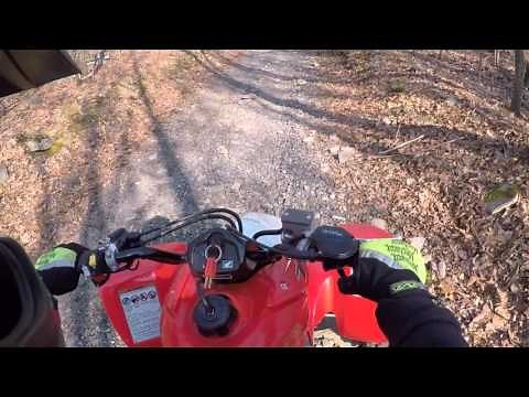 Burnt Mills ATV Trail - Pennsylvania State Forest | Honda TRX 450R