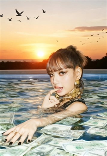 Swim Like An Icon 🤿 #vacations #pool #blackpinkedit