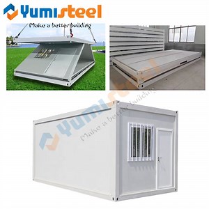 [Hot Item] New Z-Type Folding Packing Box Steel Structure Building 3 Minutes Quick Assembly Mobile Prefabricated Mini House.