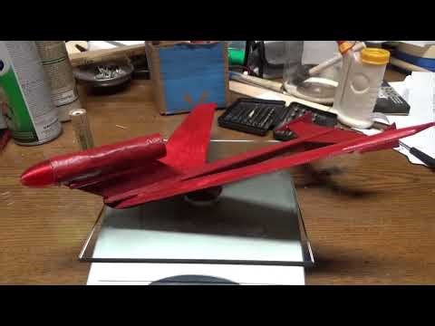 ESTES K 13 ASTRON FALCON rocket powered glider