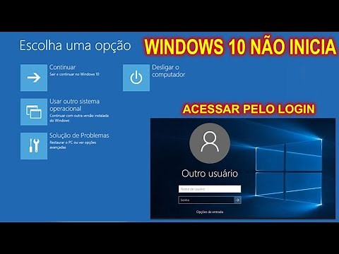 Windows 10 Won't Start - How to Enter Advanced Recovery Options by Login