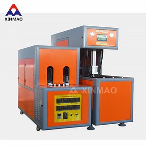 [Hot Item] Semi-Auto 500ml Pet Plastic Bottle Small Bottle Blowing Machine Making Machine