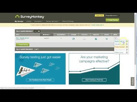 SurveyMonkey: copying a survey to another account