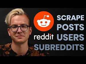 How to Scrape Data From Reddit | Social Media Scraping API Tutorial