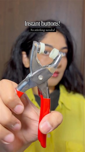 Now I’m snapping buttons onto everything I own! Easy to use and super sturdy, and so much fun!