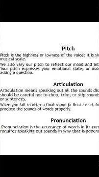 #pitch #tone #paralanguage #nonverbal #communication #softskills