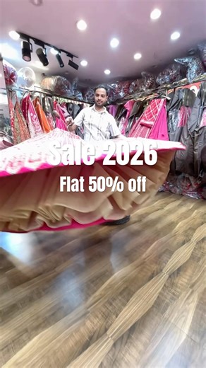 FLAT 50% OFF 🔥🔥 SALE ENDS SOON 🚨LEHENGA 2026 🤍 WEDDING COLLECTION IN ❤️SHIPPING WORLDWIDE 🌍