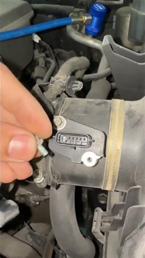 Mass airflow sensor fix #automobile #shortvideo