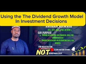 The Dividend Growth Model | PRACTICAL EXAMPLES