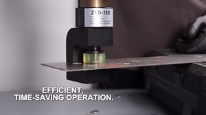 Electric Hydraulic Hole Puncher, Max 3/16" Thick Metal Plate, 7 Dies (1/4"-3/4"), 3-5s Fast Punch, Portable Punch Tool with Case for Metal Fabrication & Electricians