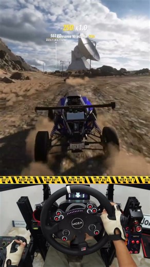Atv Fury Downhill #shorts #atv #forzahorizon5 #moza #gaming #games #gameplay #racing #rally #balap