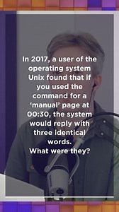 241K views · 1.9K reactions | A late-night UNIX feature. - Jarvis Johnson & Jordan Adika from 'Sad Boyz' and Mary Spender discuss a question about a computing coincidence. | Tom Scott | Facebook
