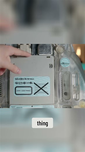 Rare iMac G3 Prototype: Some Internal Components #shorts