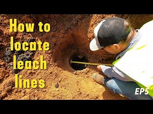 Locating leach lines EP5
