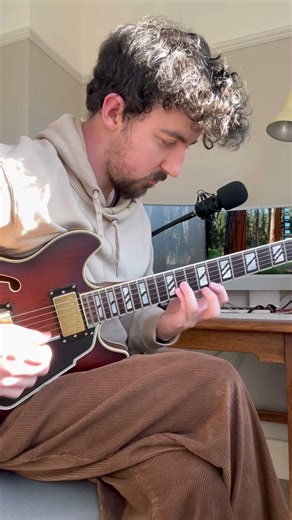 Working on a bebop line