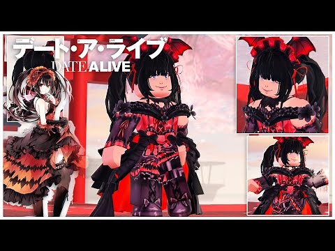 Kurumi Tokisaki Outfit On Roblox: Date Alive Cosplay