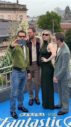 Marvel Studios on Instagram: "Pedro Pascal sings to the Fantastic Four in Berlin 🎶"