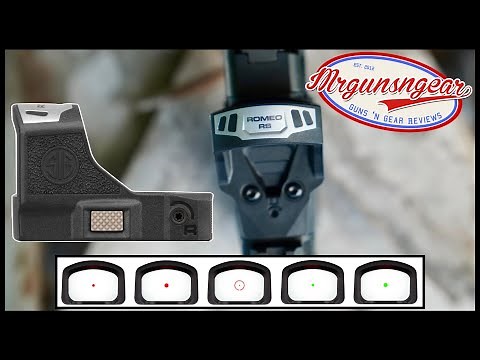Sig Sauer Romeo RS Steel Reinforced Pro & Compact Red Dot Test & Review 🔴