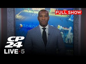 Travel advisory as Toronto hit by blast of snow | CP24 Live at Five for Dec. 23, 2024