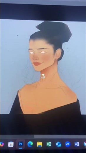 Basic painting process for beginner artist